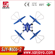 Huajun más nuevo W606-2 rc quadcopter drone de 6 ejes rc con cámara de 0.3MP.